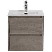 Тумба под раковину BelBagno Kraft 50 KRAFT-500-2C-SO-CG подвесная Cemento Grigio