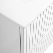 Тумба под раковину Cezares Duet-N 140 DUET-N-1400-4C-SO-2-BL подвесная Bianco Lucido-5