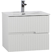 Тумба под раковину Cezares Duet-N 60 DUET-N-600-2C-SO-BL подвесная Bianco Lucido-1