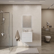 Тумба под раковину Cezares Duet-N 60 DUET-N-600-2C-SO-BL подвесная Bianco Lucido-7