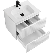 Тумба под раковину Cezares Duet-N 70 DUET-N-700-2C-SO-BL подвесная Bianco Lucido-4