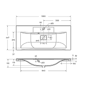 Раковина BelBagno 100 BB1000/445-LV-ART-PR-NERO Черная матовая-4