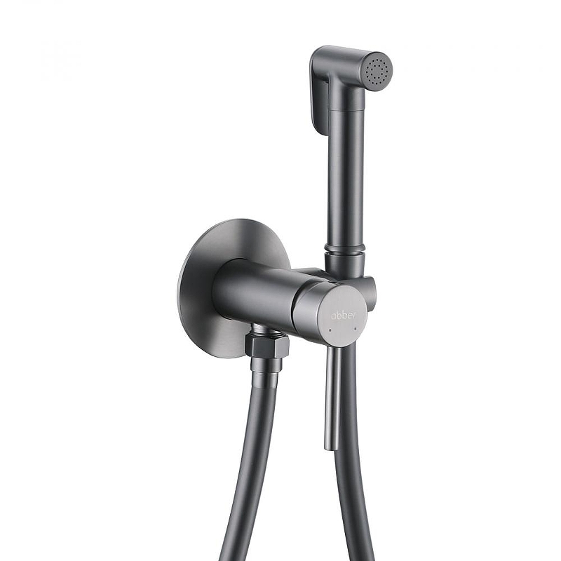 Гигиенический душ со смесителем Abber Wasser Kreis AF8125NG 