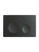 Клавиша смыва Agger APB0144 Черная матовая