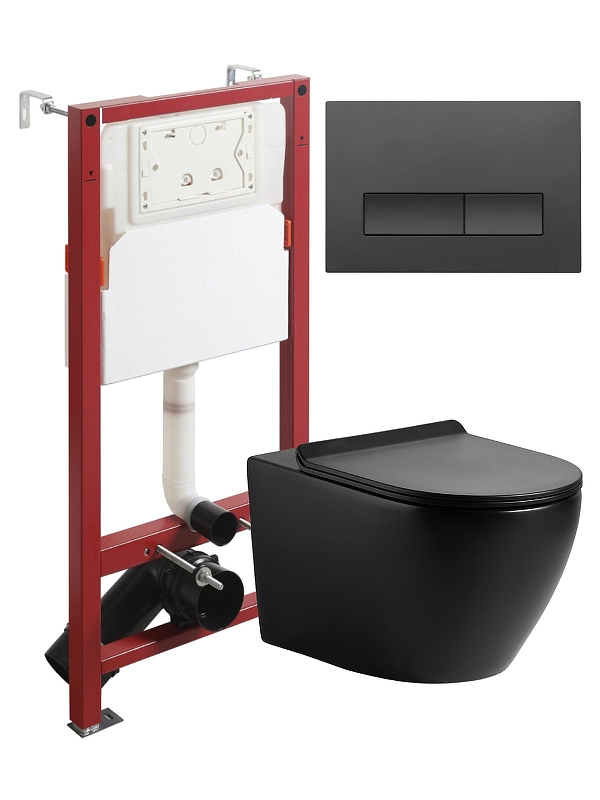 Комплект унитаза с инсталляцией Agger ATI03144+APB244 