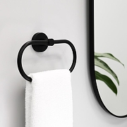 Зеркало Fixsen Led 40х80 FX-3080B с подсветкой Черное с сенсорным выключателем и диммером-4