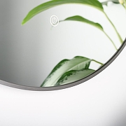 Зеркало Fixsen Led 50х100 FX-3100F с подсветкой Графит с сенсорным выключателем и диммером-3