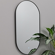 Зеркало Fixsen Led 50х120 FX-3120F с подсветкой Графит с сенсорным выключателем и диммером