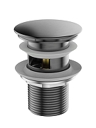 Донный клапан ESKO Bangkok Gun metal BGGM click-clack Оружейная сталь