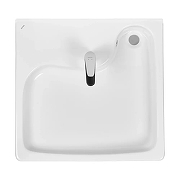 Раковина Santek Клио 60x51 1WH501784 на стиральную машину Белая-2