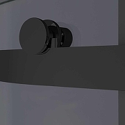 Душевой уголок Vincea Como-N 130x90 VSR-4CN9013CGB профиль Черный стекло тонированное-5