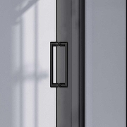 Душевая дверь Vincea Como-N 130 VDS-4CN130CGB профиль Черный стекло тонированное-4