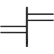 Электрический полотенцесушитель Vincea 43х60 VTD-1S1CBE Черный матовый-1