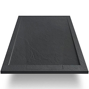 Душевой поддон из искусственного камня Vincea 140x90 VST-4SRL9014A Антрацит-1
