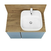 Столешница под раковину Aquaton Мишель 80 1A277003MIDR0 с панелью Дуб рустикальный-2