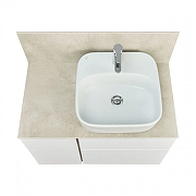 Столешница под раковину Aquaton Мишель 80 1A277203MIX40 с панелью Бежевая-2