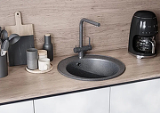 Кухонная мойка Aquaton Шелли 50 1A734732SS210 Графит-2