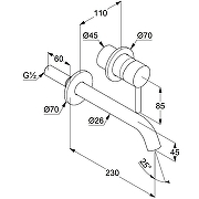 Смеситель для раковины Kludi Bozz 382455376S Белый матовый-2