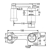 Смеситель для раковины Kludi Bozz 382455376S Белый матовый-3