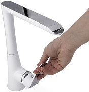 Смеситель для кухни Iddis Calipso CALSBL0i05 Белый-4