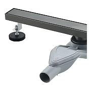 Душевой лоток Grocenberg 70 T700BG с решеткой Графит / под плитку-2