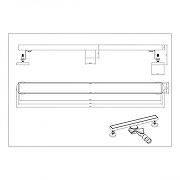 Душевой лоток Grocenberg 70 T700BG с решеткой Графит / под плитку-3
