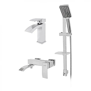 Комплект смесителей Grocenberg GB1007CR Хром