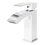 Комплект смесителей Grocenberg GB1007WC Белый хром-2