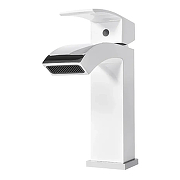 Комплект смесителей Grocenberg GB1007WC Белый хром-3