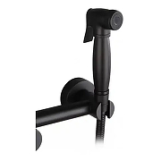 Гигиенический душ со смесителем Grocenberg GB103NBL Черный матовый-1