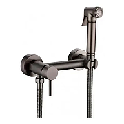 Гигиенический душ со смесителем Grocenberg GB103N-BG Графит-1