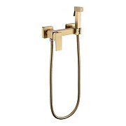 Гигиенический душ со смесителем Grocenberg GB101N-MG Золото матовое