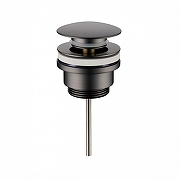 Донный клапан Grocenberg GB106BG click-clack Графит