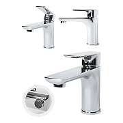 Комплект смесителей Grocenberg GB1009CR Хром-2