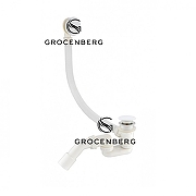 Слив-перелив Grocenberg GB230W click-clack Белый