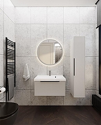  La Fenice Terra 65 FNC-02-TER-C-65 с подсветкой Бежевое матовое-2