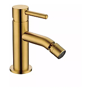 Смеситель для биде Grocenberg GB2094GL Золото брашированное