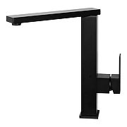 Смеситель для кухни Grocenberg GB4008BL Черный матовый-4