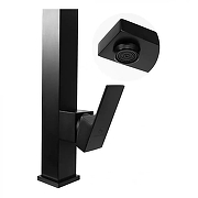 Смеситель для кухни Grocenberg GB4008BL Черный матовый-5