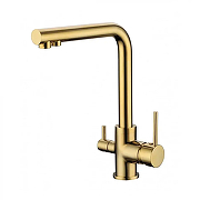 Смеситель для кухни Grocenberg GB40551GO Золото