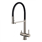 Смеситель для кухни Grocenberg GB4095NK Никель