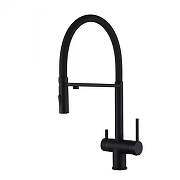 Смеситель для кухни Grocenberg GB4096BL Черный матовый