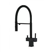 Смеситель для кухни Grocenberg GB4098BL Черный матовый