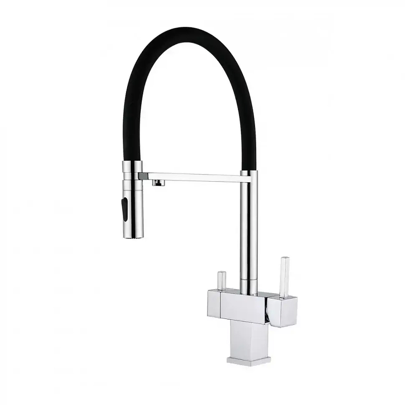 Смеситель для кухни Grocenberg GB4098CR 