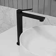 Смеситель для раковины Iddis Parker PARBL01i01 Черный матовый-2