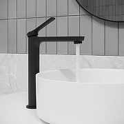 Смеситель для раковины Iddis Parker PARBL01i01 Черный матовый-4