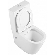 Унитаз биде CeramaLux 2179-BD Белый глянцевый с бачком и сиденьем Микролифт-2