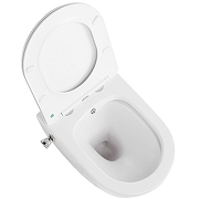 Унитаз биде CeramaLux 2196-BD подвесной Белый глянцевый с сиденьем Микролифт-3