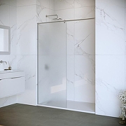 Душевая перегородка RGW Walk In WA-033 120 351003312-21 профиль Хром стекло матовое-сатинат-2