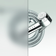 Душевая перегородка RGW Walk In WA-033 120 351003312-21 профиль Хром стекло матовое-сатинат-3